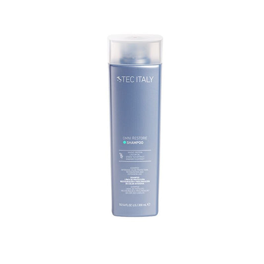 SHAMPOO DE REPARACION Y CUIDADO DE COLOR OMNI RESTORE  TEC ITALY 300ML